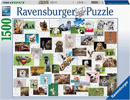 Ravensburger Puzzle 1500 pieces: Funny Animals