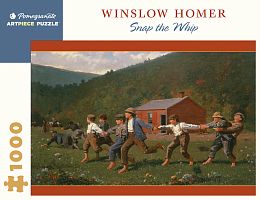 Puzzle Pomegranate 1000 pieces: Winslow Homer. Crack the whip