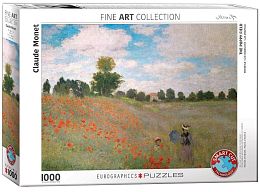 Puzzle Eurographics 1000 pieces: Poppy field