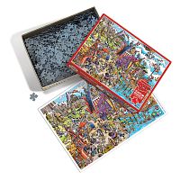 Cobble Hill 1000 Pieces Puzzle: Humor - Viking Village