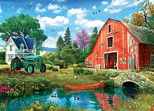 Eurographics 1000 pieces puzzle: Red Barn