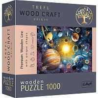 Wooden Trefl 1000 Pieces Puzzle: A Journey through the Solar System