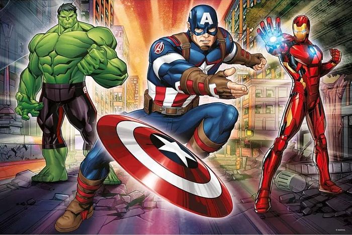 Puzzle Trefl 24 parts: in the world of the Avengers TR14321