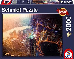 Schmidt puzzle 2000 details: Day and night