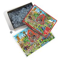 Cobble Hill 1000 Pieces Puzzle: Humor - Farm Fun