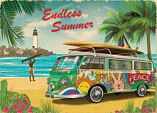 Eurographics 1000 pieces Puzzle: VW endless Summer