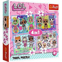 Trefl Puzzle 35#48#54#70 details: Dolls Lol