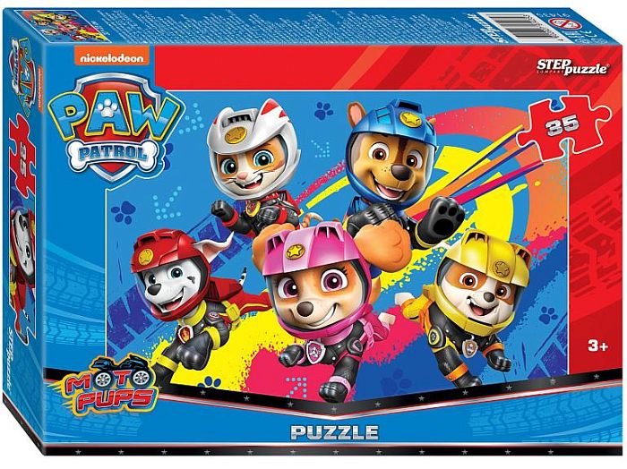 Step puzzle 35 pieces: Puppy Patrol (Nickelodeon) 91435