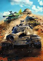 Trefl 1000 Pieces Puzzle: World of Tanks. Tanks in battle