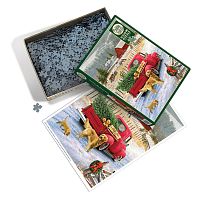 Cobble Hill 1000 Pieces Puzzle: Christmas on the Farm