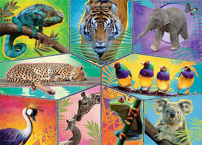 Trefl 200 pieces Puzzle: In an exotic world TR13280