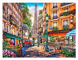 Pintoo 1200 puzzle pieces: D.Davison. Paris in the afternoon