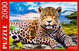 Puzzle Red Cat 2000 parts: Big Leopard