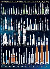 Eurographics 1000 Pieces Puzzle: International Space Rockets