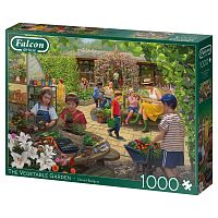 Falcon 1000 Puzzle pieces: School Garden