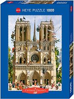 Puzzle Heye 1000 pieces: Notre Dame de Paris