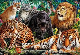 Clementoni 500 Piece Puzzle: Wild Cats