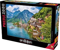 Puzzle Anatolian 2000 details: Lake Hallstetter