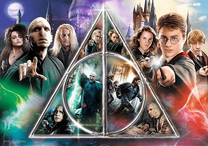 Trefl 1000 Pieces Puzzle: Deathly Hallows, Harry Potter TR10717