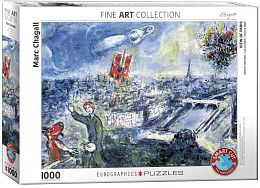 Puzzle Eurographics 1000 items: a Bouquet of Paris