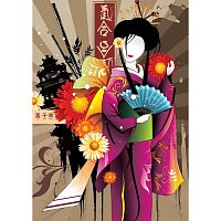 Magnolia 1000 Pieces Puzzle: Geisha