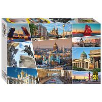 Step puzzle 1500 pieces: St. Petersburg. The City of White Nights