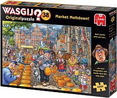 Puzzle Jumbo 1000 pieces: Wasgij. Cheese Market (Original 38)