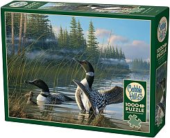 Cobble Hill 1000 Pieces Puzzle: The Family of Loons