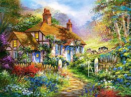Puzzle Castorland 3000 pieces cottage in the woods