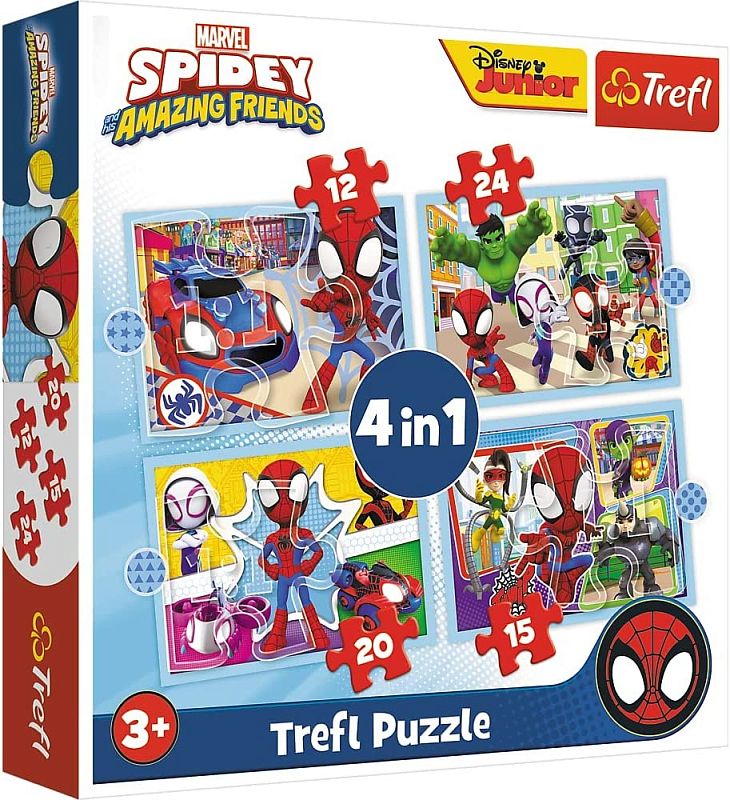 Trefl 60 Piece Kids Large Nick Jr Multi-Property Best Friends Jigsaw Puzzle NEW 