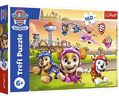 Trefl 160-piece Puzzle: The Puppy Patrol is a force!