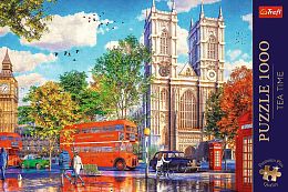 Trefl 1000 Pieces Puzzle: Tea Time. View of London