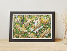 Puzzle Pintoo 1000 pieces: SMART Bookstore