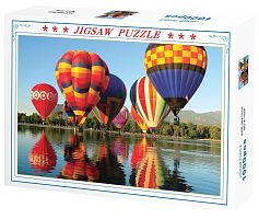 Royaumann 1000 Pieces Puzzle: Balloons on the lake