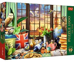 Trefl 1000 Pieces Puzzle: Tea Time. Everything is British