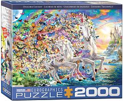 Jigsaw puzzle Eurographics 2000 details: the Fantasy Of the Unicorn