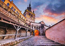 Enjoy 1000 pieces Puzzle: Clock Tower, Sighisoara