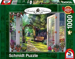 Schmidt puzzle 1000 pieces: Views of enchanted garden