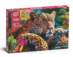 Cherry Pazzi Puzzle 500 pieces: Leopard