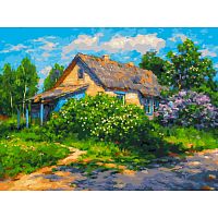 Painting by numbers Snow White: Lilac Bushes