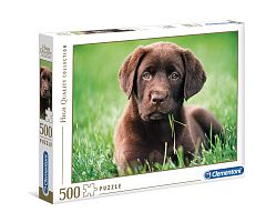 Puzzle Clementoni 500 items: Chocolate puppy