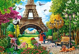Castorland 1000 Pieces Puzzle: Spring in Paris