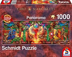 Schmidt puzzle 1000 pieces: Ciro Marchetti. Kingdom of the Firebird