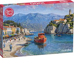 Cherry Pazzi 1000 Pieces Puzzle: Seaside Village