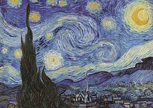 Educa 1000 pieces puzzle: Starry Night, Vincent Van Gogh