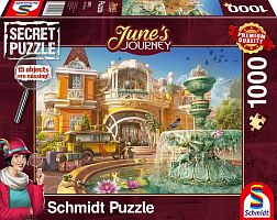 Schmidt 1000 Piece Puzzle: Voyage. The mansion with orchids