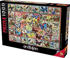 Anatolian 1000 pieces Puzzle: Butterflies