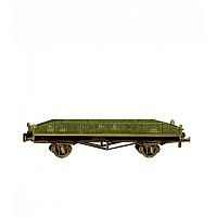 Platform 20 t. (1/87) Prefabricated model made of cardboard-Smart paper (304)