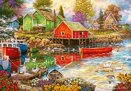 Cherry Pazzi Puzzle 2000 details: Quiet Bay