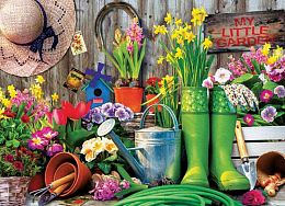 Puzzle Eurographics 1000 items: Garden tools